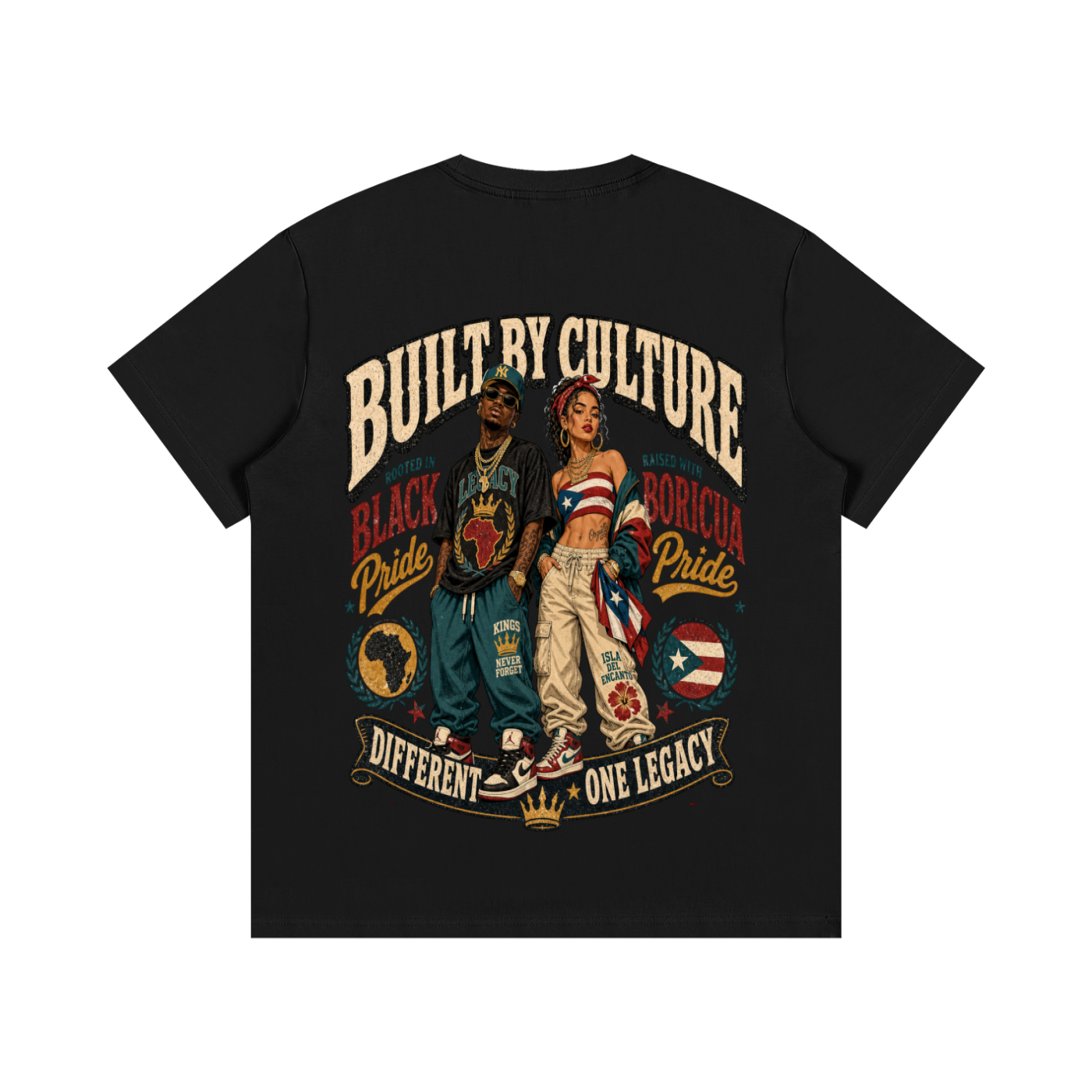 Built by culture-Essential Cotton T-Shirt