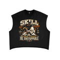 Be unstoppable-French Terry Boxy Tank Top