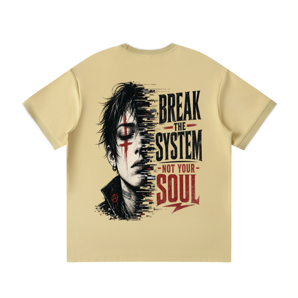 Break the system not your soul-Regular Fit T-Shirt