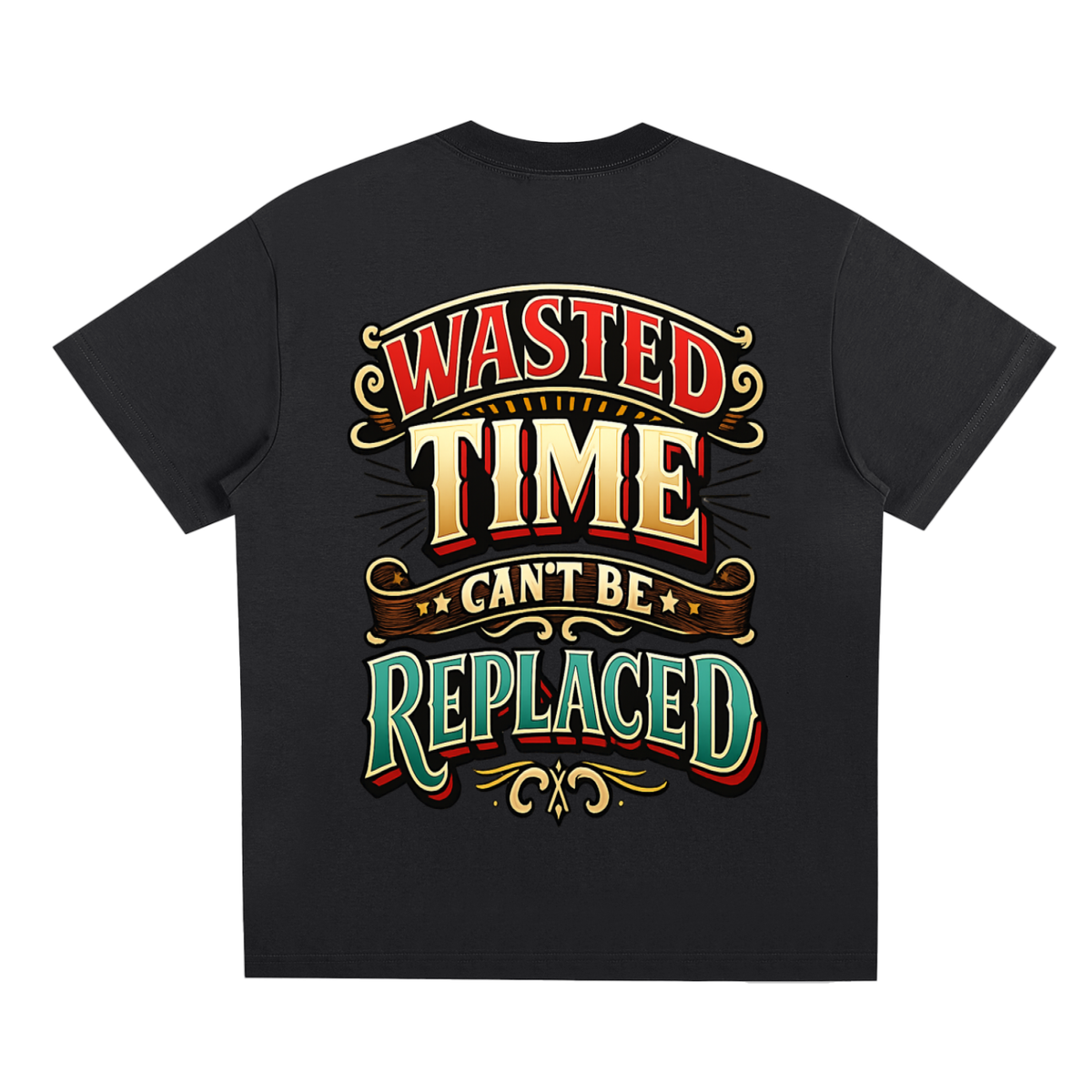 Wasted time-Sorona Quick-Dry Cooling T-Shirt