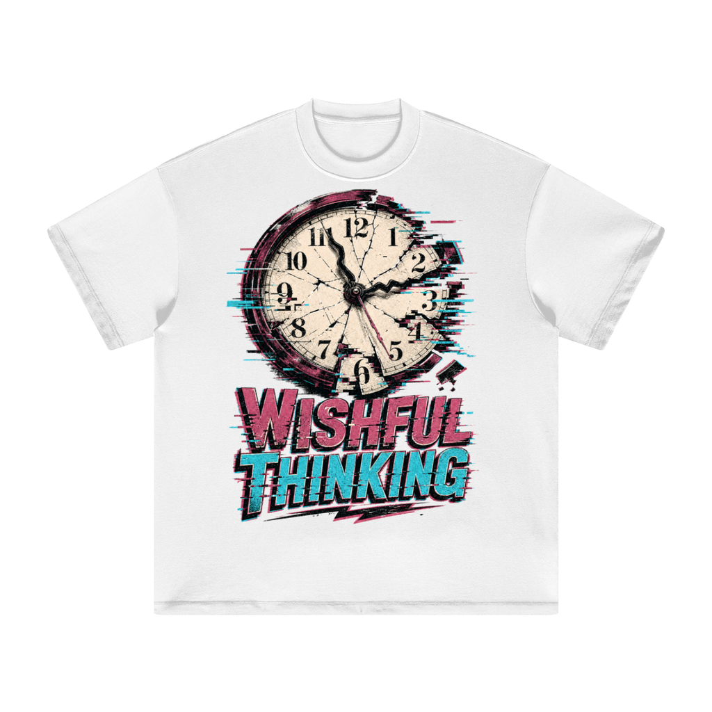 Wishful thinking-Heavyweight Earth Tone T-Shirt