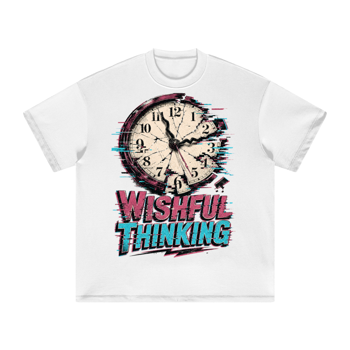 Wishful thinking-Heavyweight Earth Tone T-Shirt