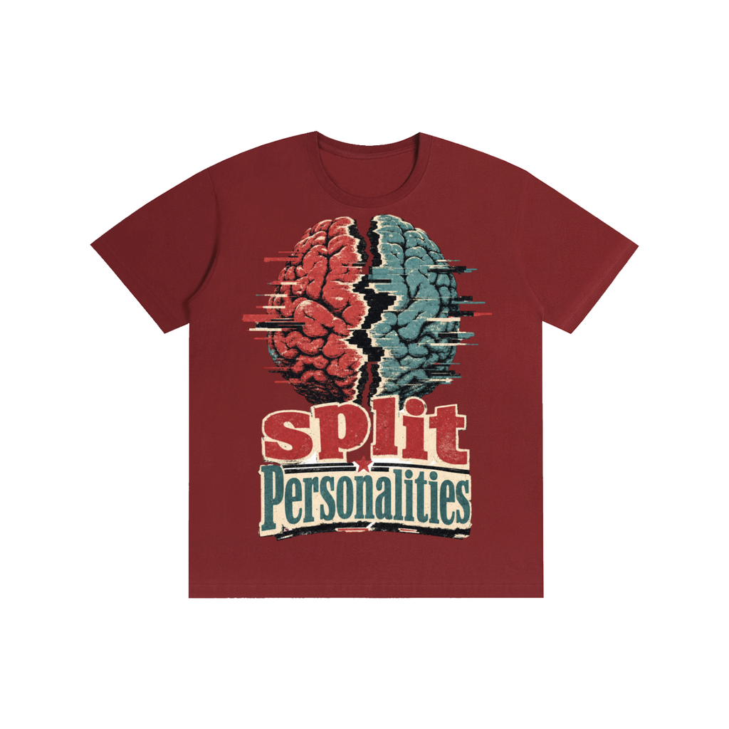 Split personalities-Pure Cotton T-Shirt