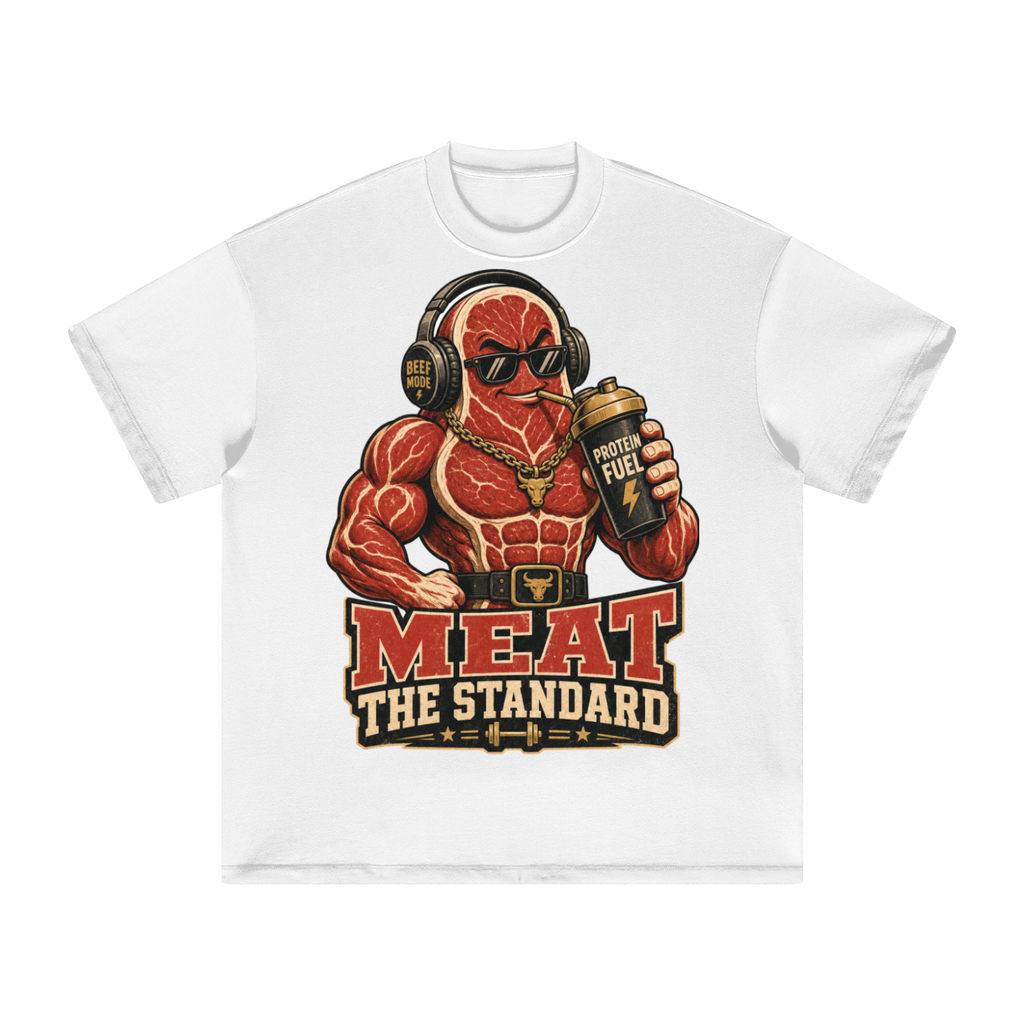 Meat the standard-Heavyweight Earth Tone T-Shirt