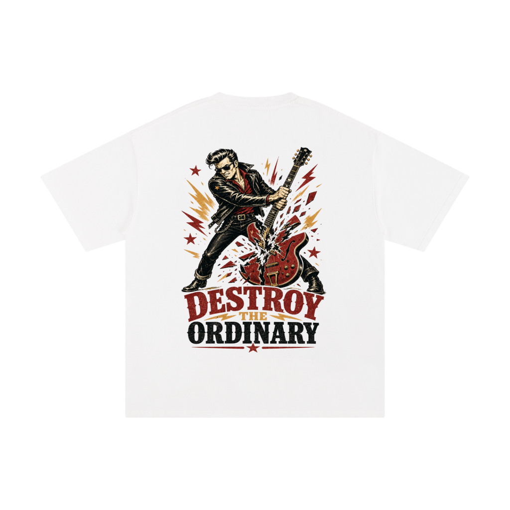 Destroy the ordinary-Pure Cotton T-Shirt