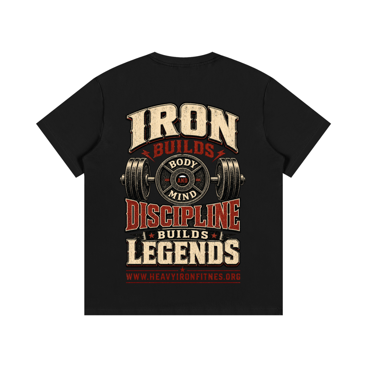 Iron builds-Essential Cotton T-Shirt