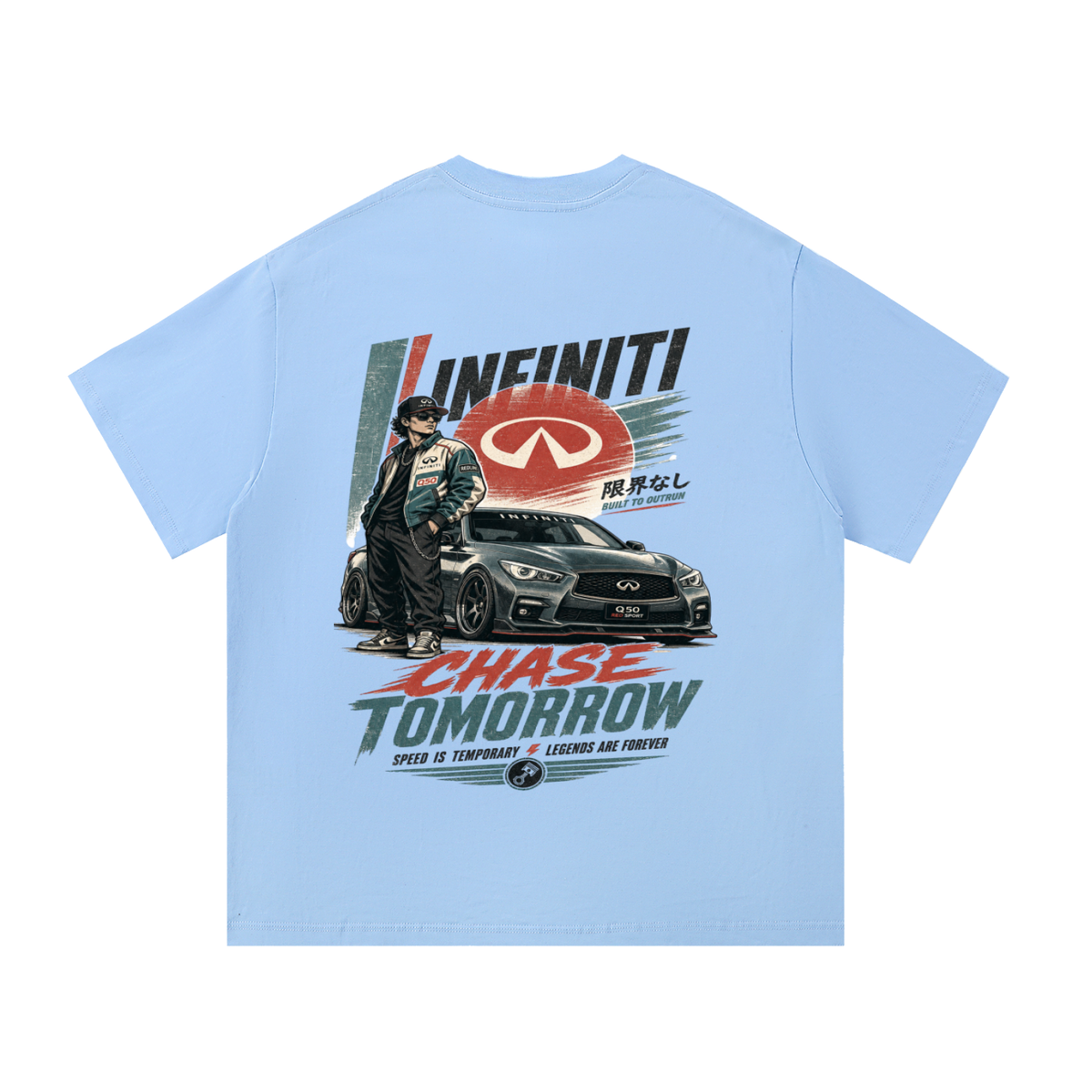 Chase tomorrow-Essential Cotton T-Shirt