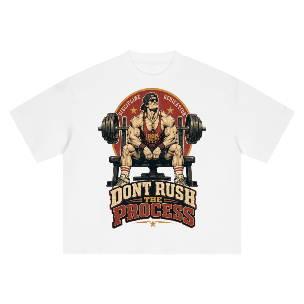 Don't rush the process-Boxy Oversized T-Shirt
