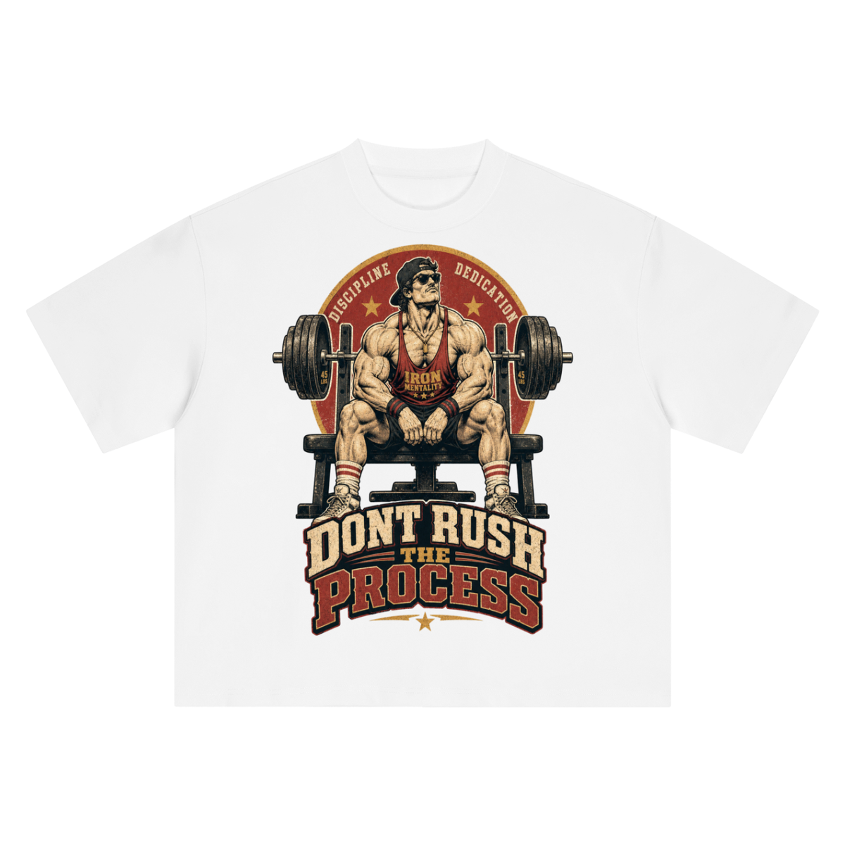 Don't rush the process-Boxy Oversized T-Shirt