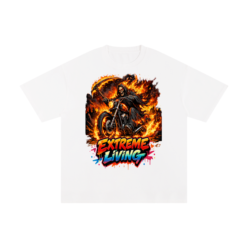 Extreme living-Pure Cotton T-Shirt
