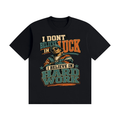 I don't believe in luck-Seamless Cotton T-Shirt