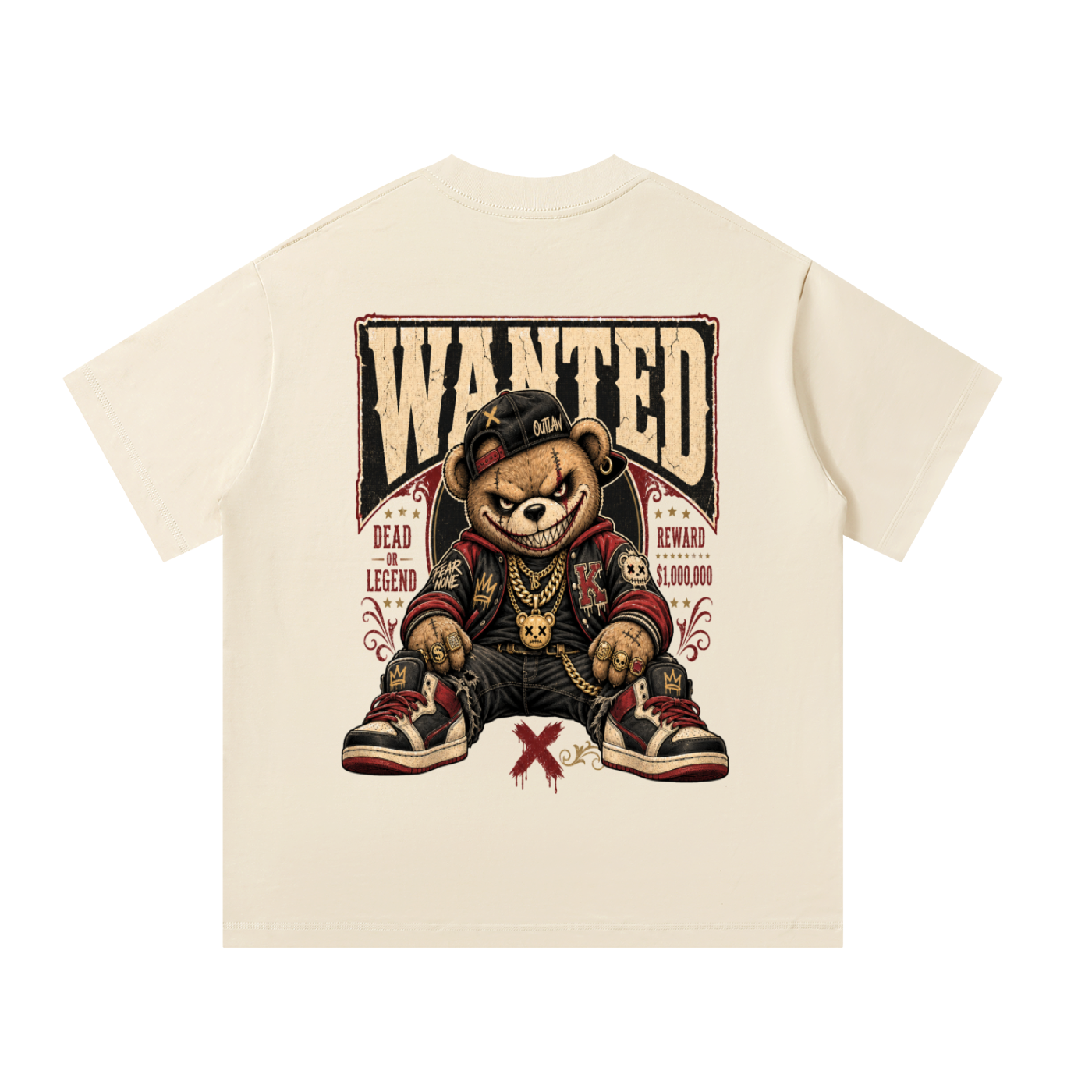 Wanted- Oversized T-Shirt