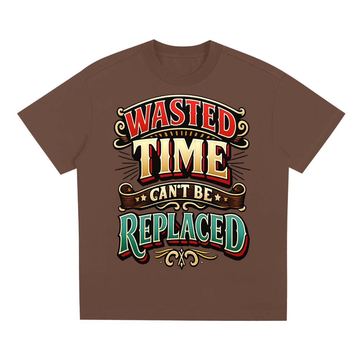 Wasted time-Sorona Quick-Dry Cooling T-Shirt
