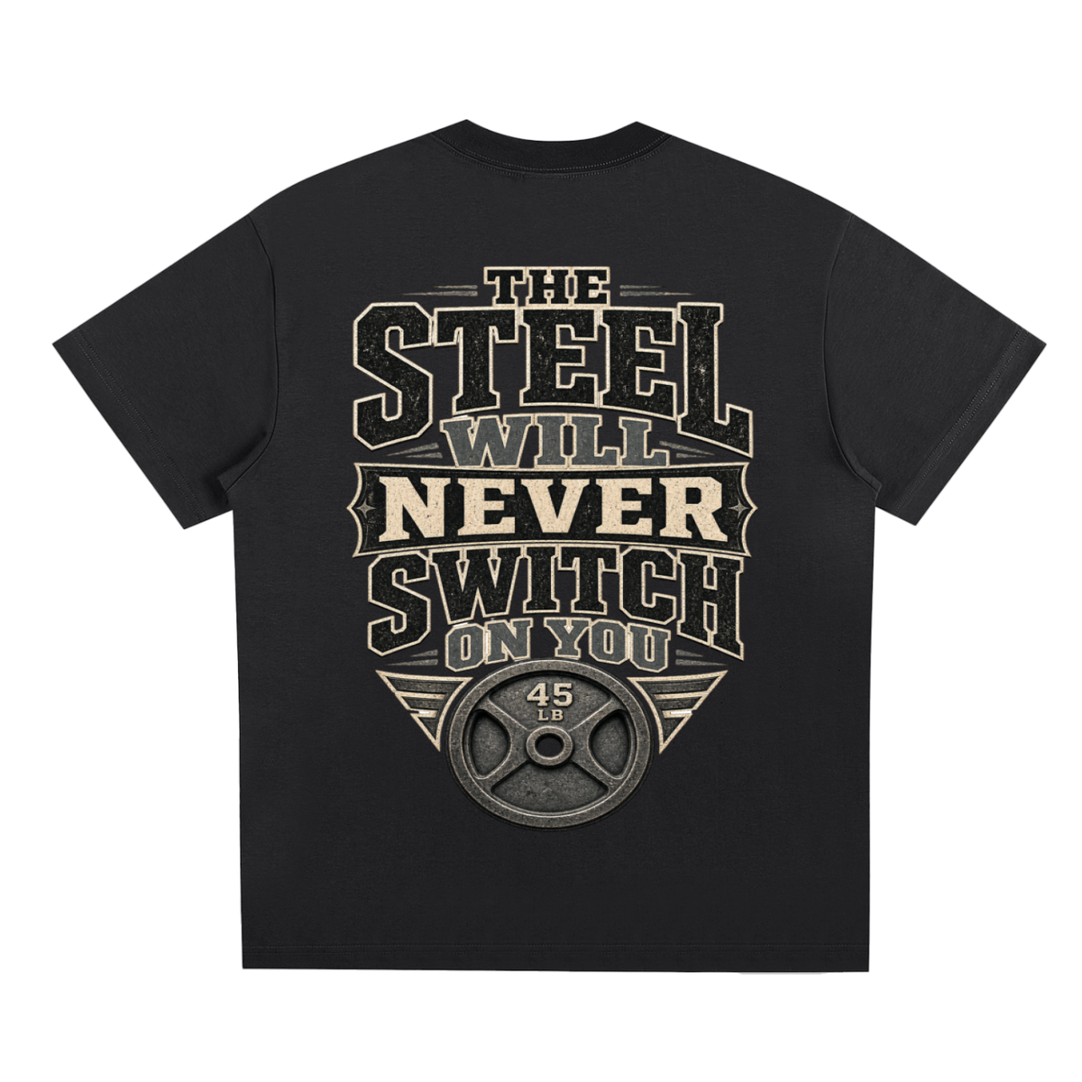 The steel will never switch on you-Sorona Quick-Dry Cooling T-Shirt