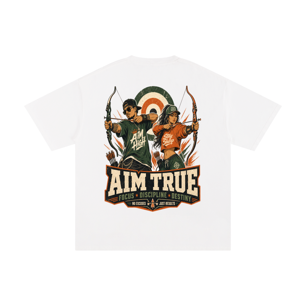 Aim true-Pure Cotton T-Shirt
