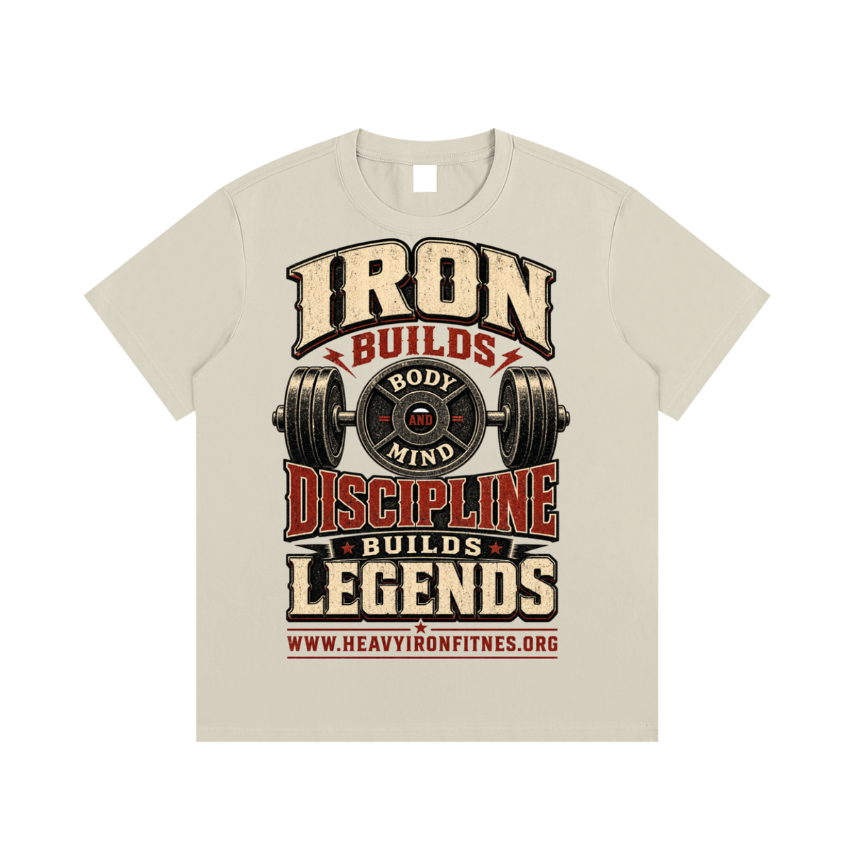 Iron builds-Essential Cotton T-Shirt