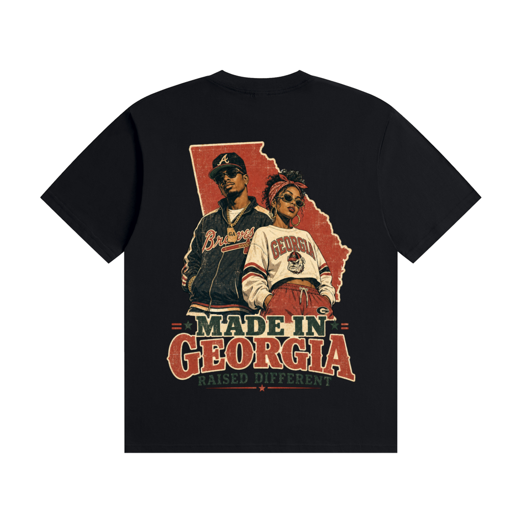 Made in Georgia-Seamless Cotton T-Shirt