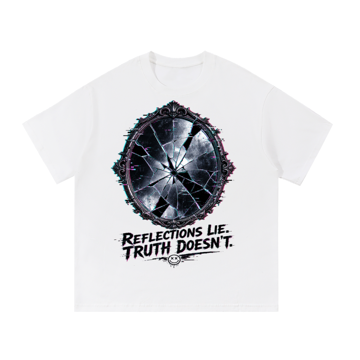 Reflections lie truth doesn't-Essential Cotton T-Shirt