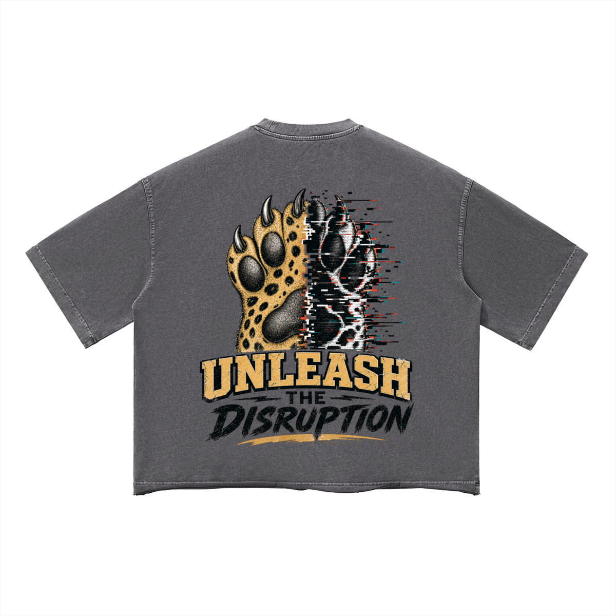 Unleash the disruption-Vintage Wash Boxy T-Shirt