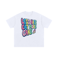 Less hate eat more cake-Oversized Cotton T-Shirt