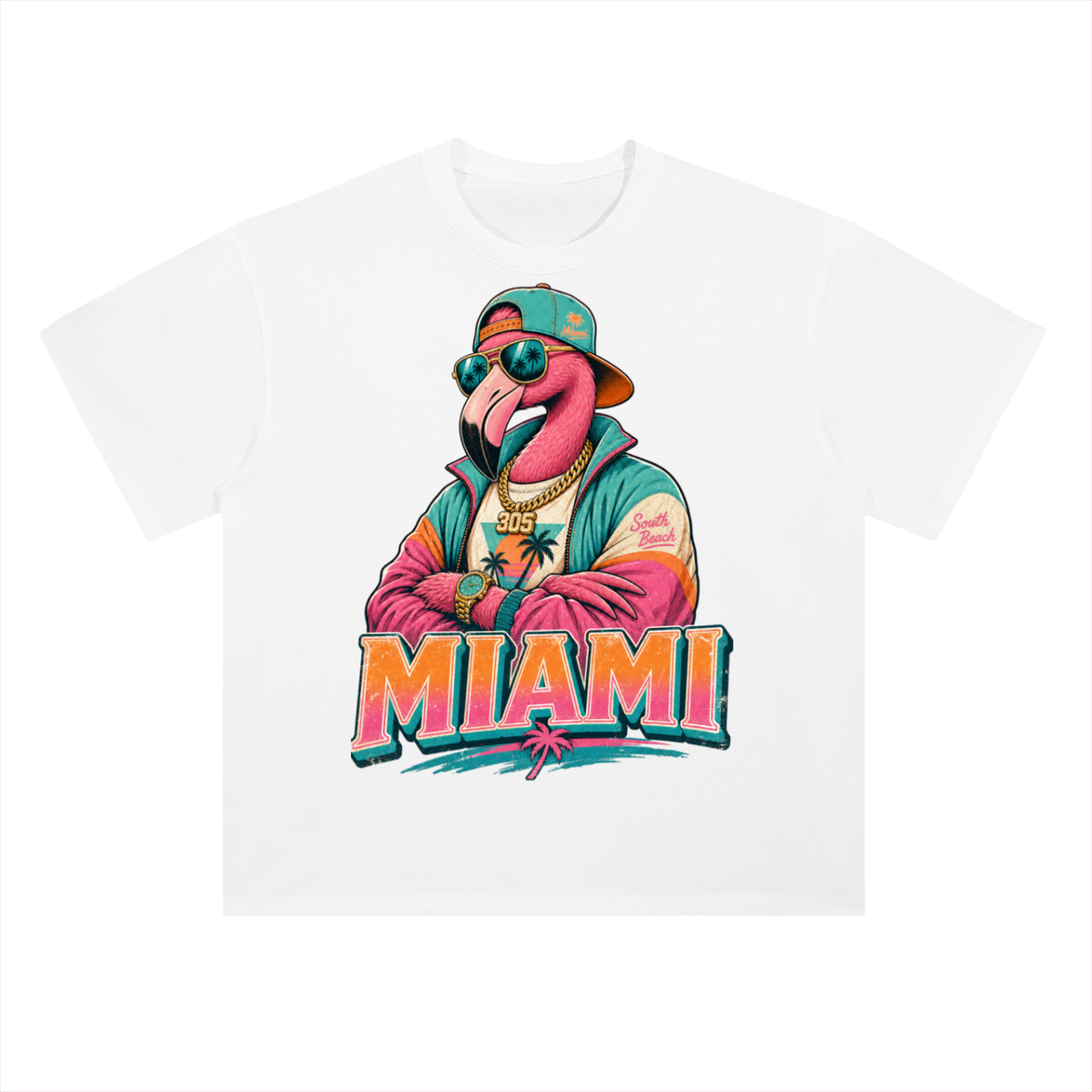 Miami — Heavyweight Drop Shoulder Tee