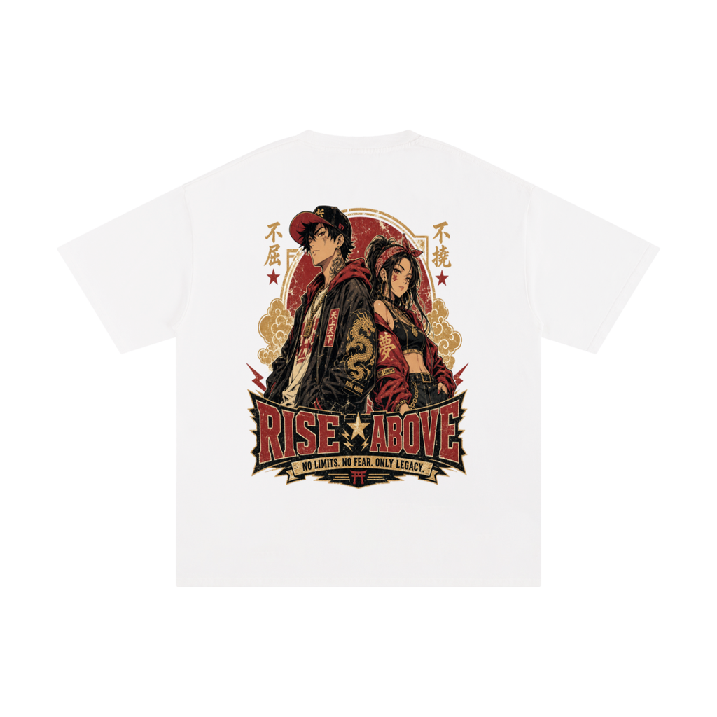 Rise above-Pure Cotton T-Shirt