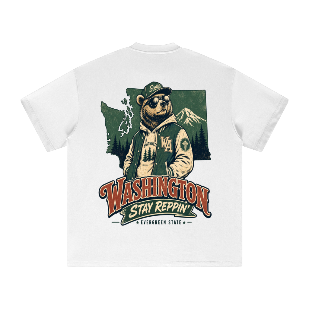 Washington-Heavyweight Earth Tone T-Shirt