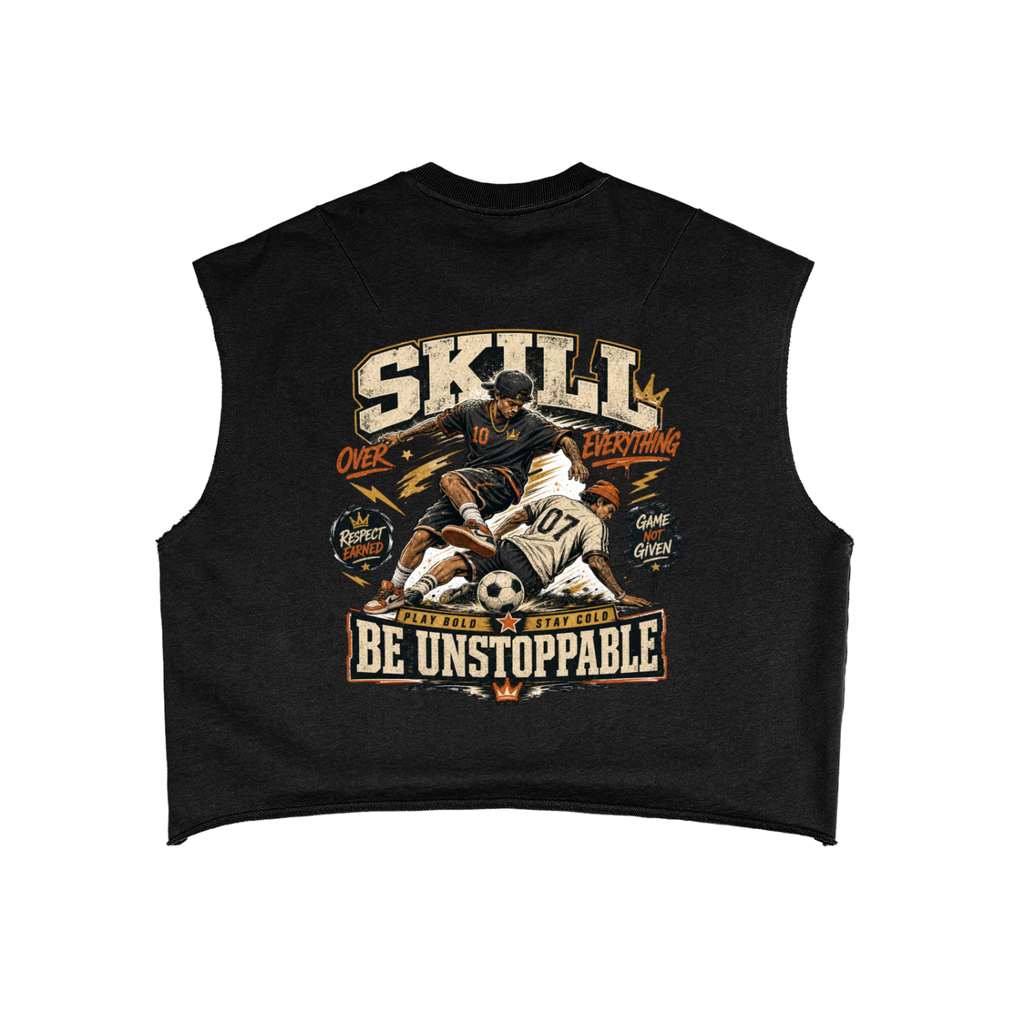 Be unstoppable-French Terry Boxy Tank Top