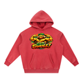 Get swole-Snow Wash Fleece Oversize Hoodie