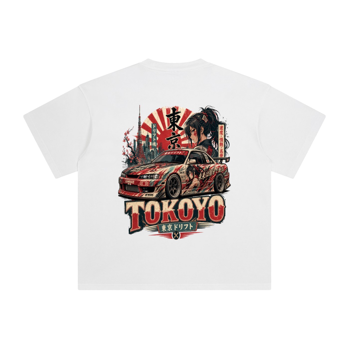 Tokyo-Enzyme Washed T-Shirt