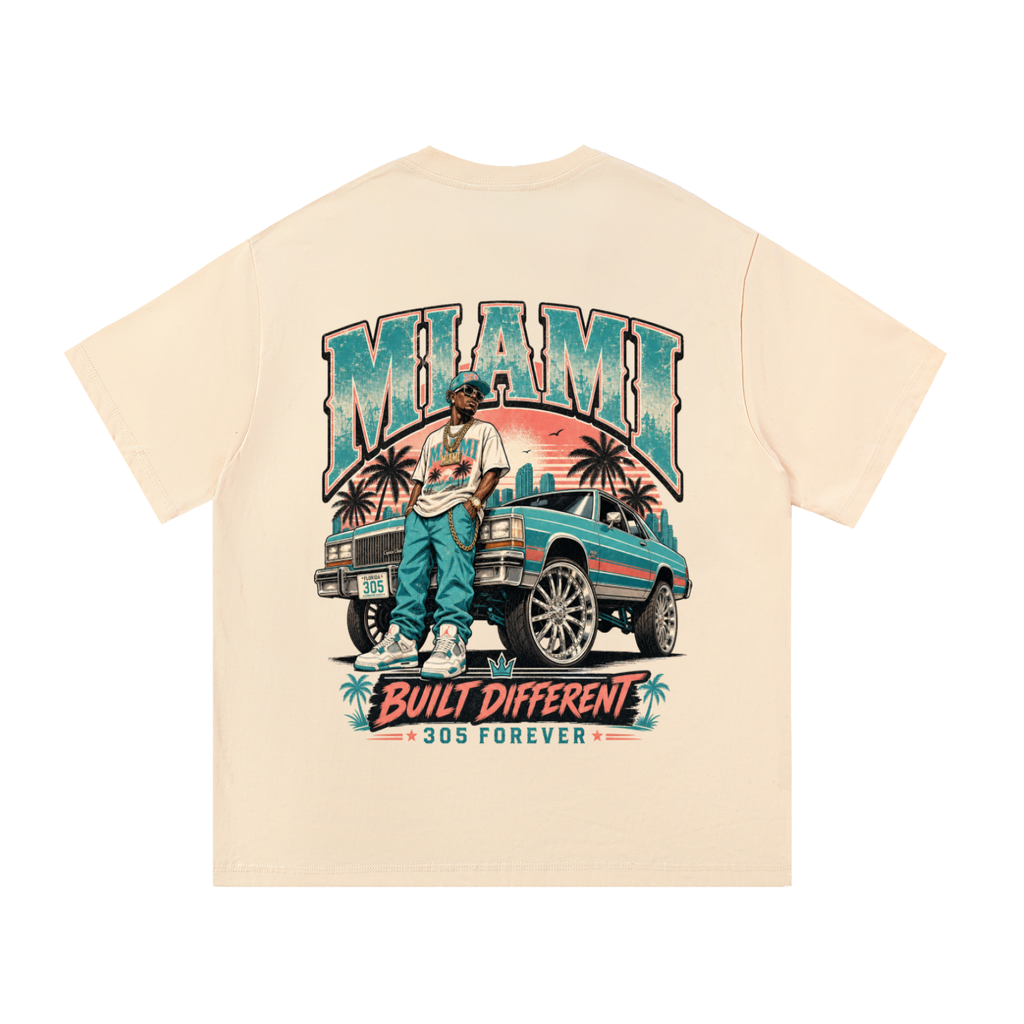 Miami-Essential Cotton T-Shirt