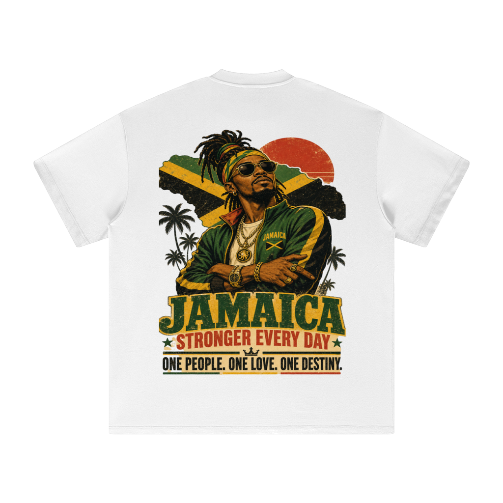 Jamaica-Heavyweight Earth Tone T-Shirt