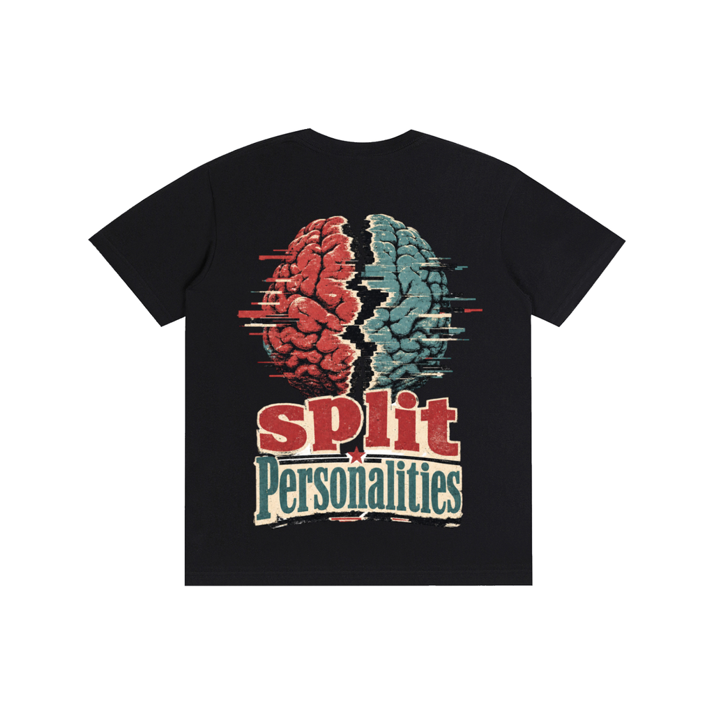 Split personalities-Pure Cotton T-Shirt
