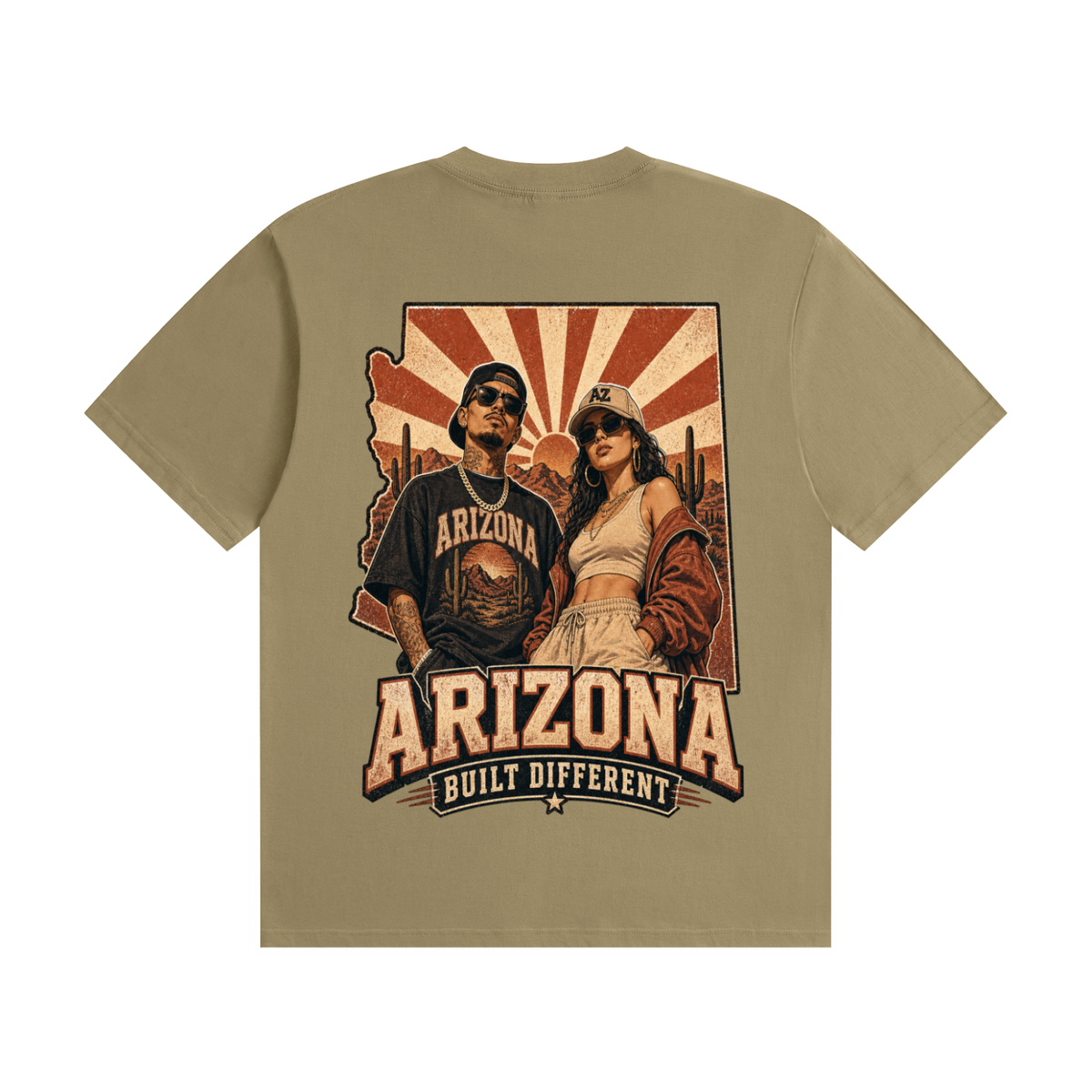 Arizona-Seamless Cotton T-Shirt