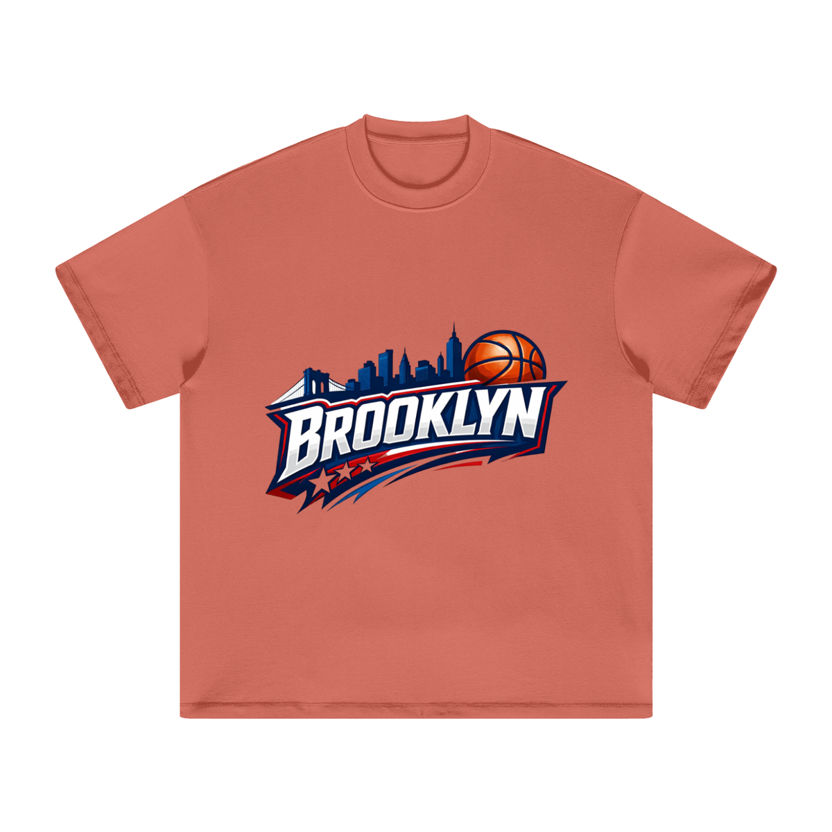 Brooklyn-Heavyweight Earth Tone T-Shirt