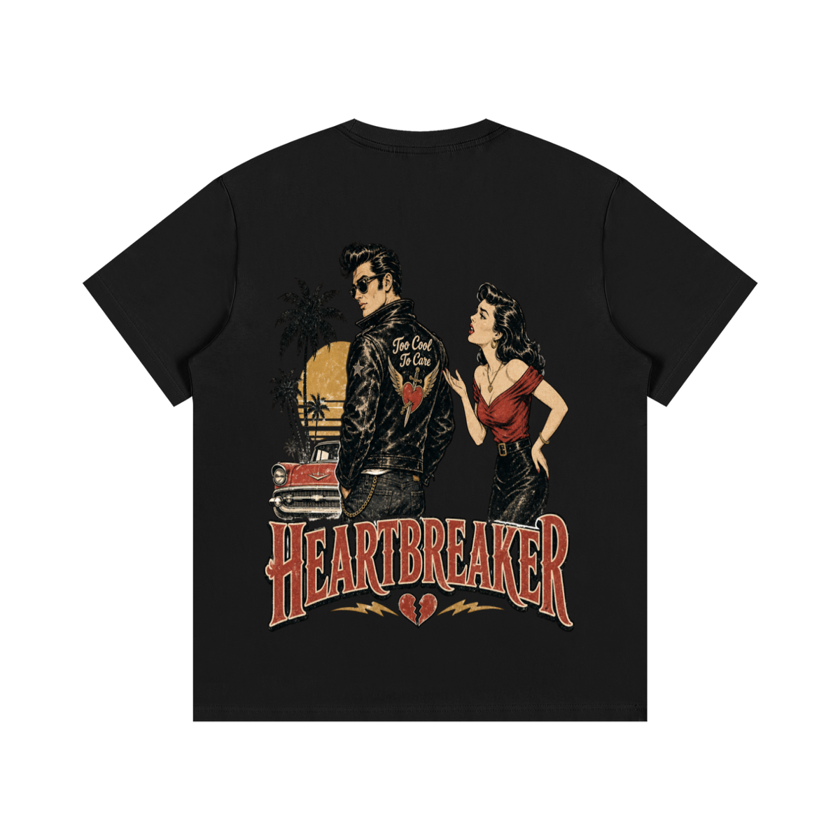 Heartbreaker-Essential Cotton T-Shirt
