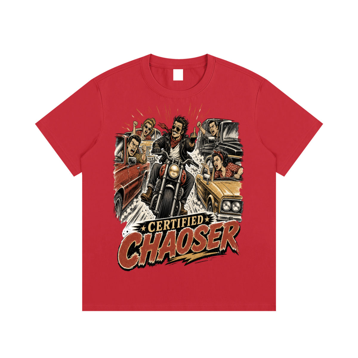 Certified chaoser-Essential Cotton T-Shirt