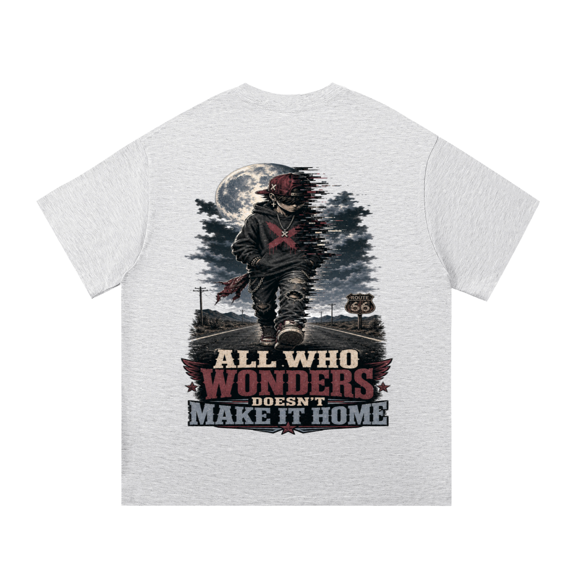 All who wonders doesn't make it home-Essential Cotton T-Shirt