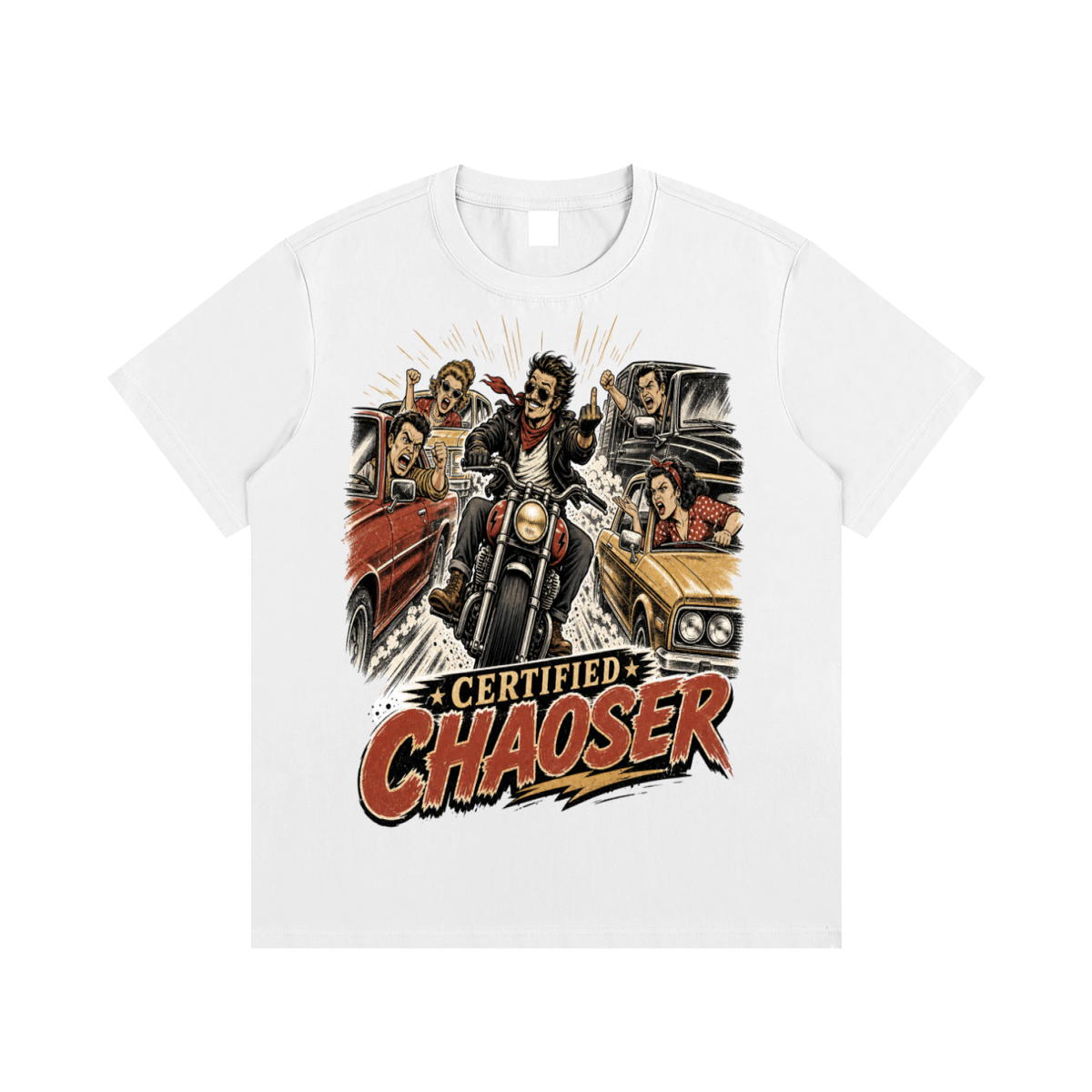 Certified chaoser-Essential Cotton T-Shirt