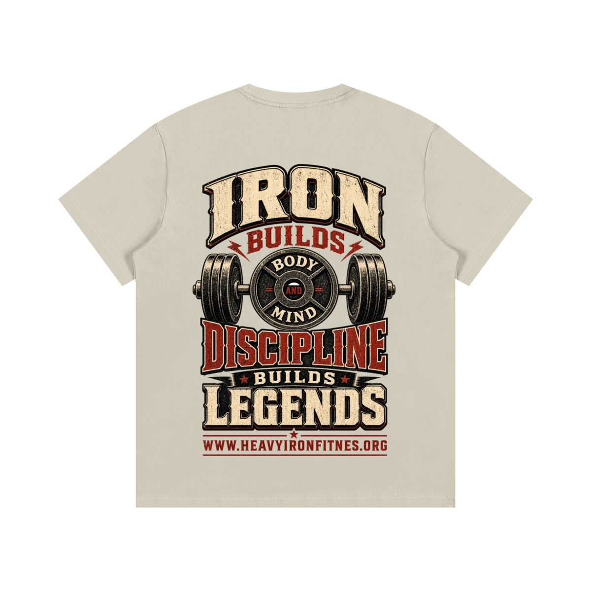 Iron builds-Essential Cotton T-Shirt