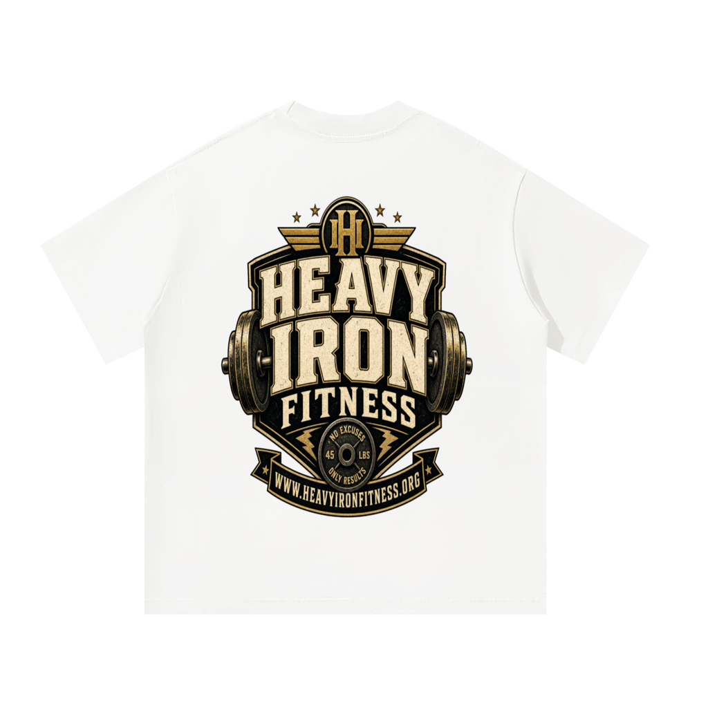 Heavy iron fitness-Oversized T-Shirt