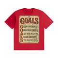 GOALS-Seamless Cotton T-Shirt