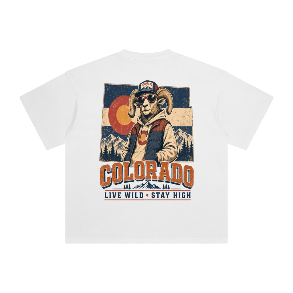 Colorado-Enzyme Washed T-Shirt