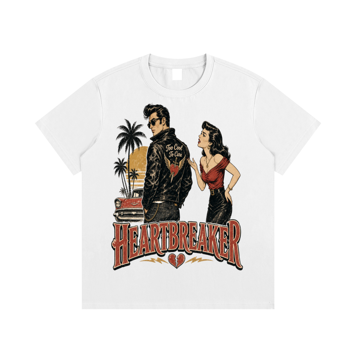 Heartbreaker-Essential Cotton T-Shirt