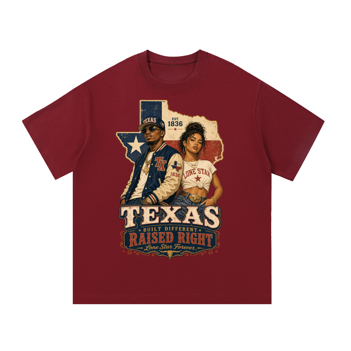 Texas-Essential Cotton T-Shirt