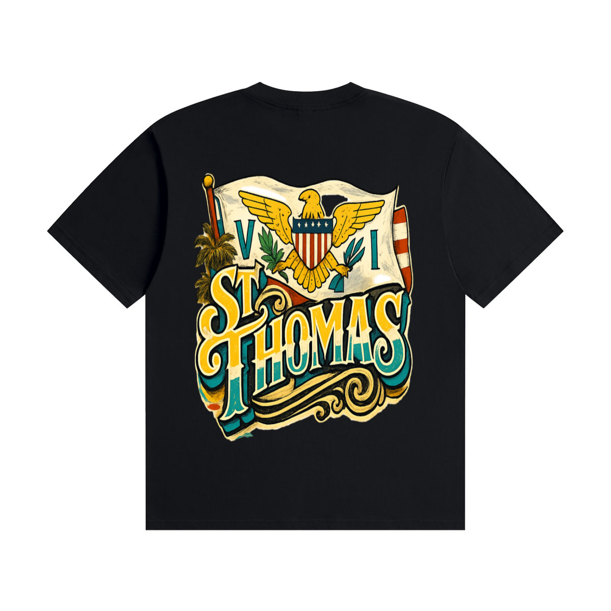 ST Thomas-Seamless Cotton T-Shirt