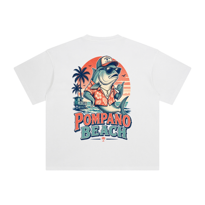 Pompano Beach-Enzyme Washed T-Shirt