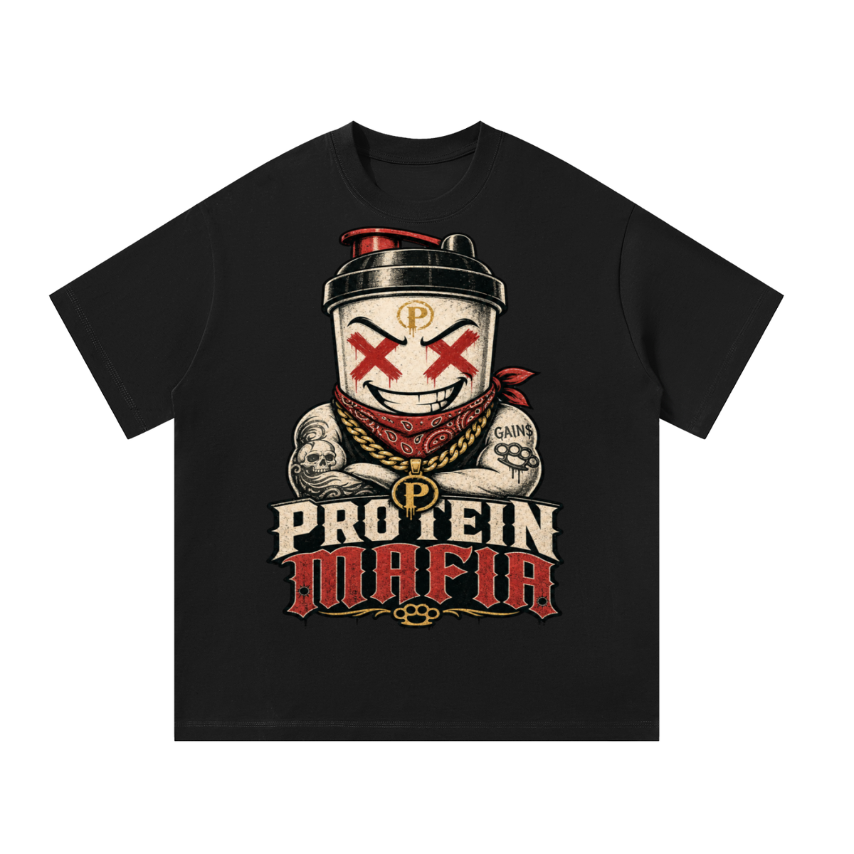Protein mafia-Oversized T-Shirt