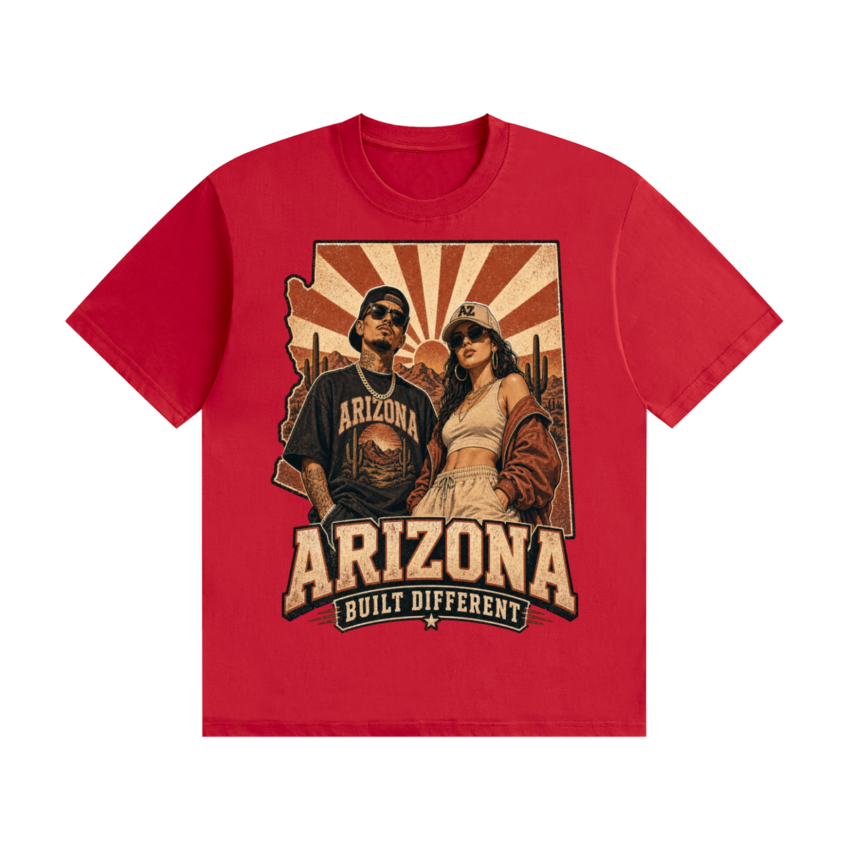 Arizona-Seamless Cotton T-Shirt