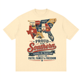 Proud to be southern-Streetwear Loose Drop Shoulder T-Shirt